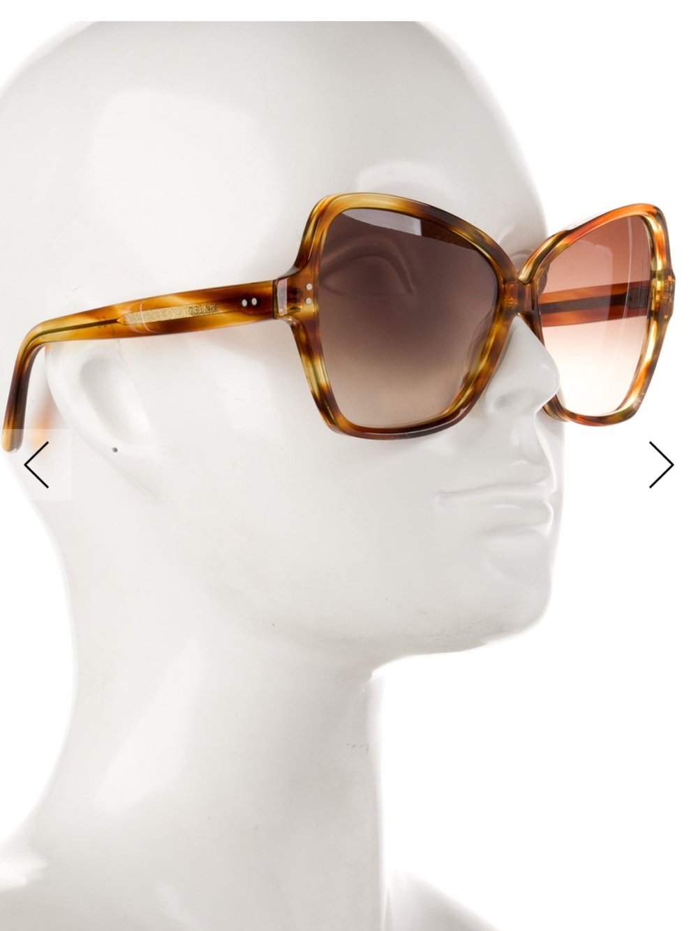 Celine Tortoise Honey-Brown Gradient Sunglasses